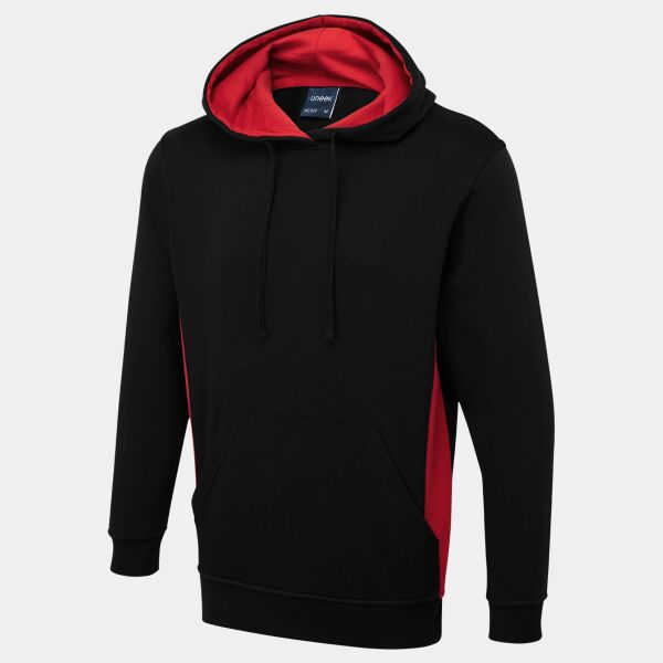 Two Tone Hooded Sweatshirt Thumbnail