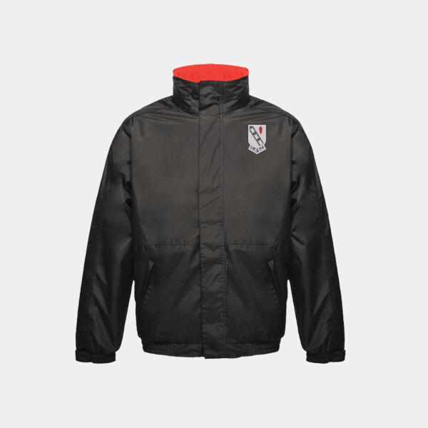 Regatta Dover Jacket - Black/Red  Thumbnail